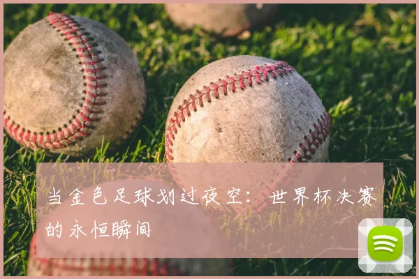 当金色足球划过夜空:世界杯决赛的永恒瞬间
