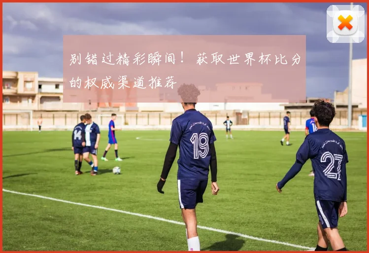 别错过精彩瞬间！获取世界杯比分的权威渠道推荐
