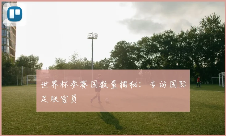 世界杯参赛国数量揭秘:专访国际足联官员